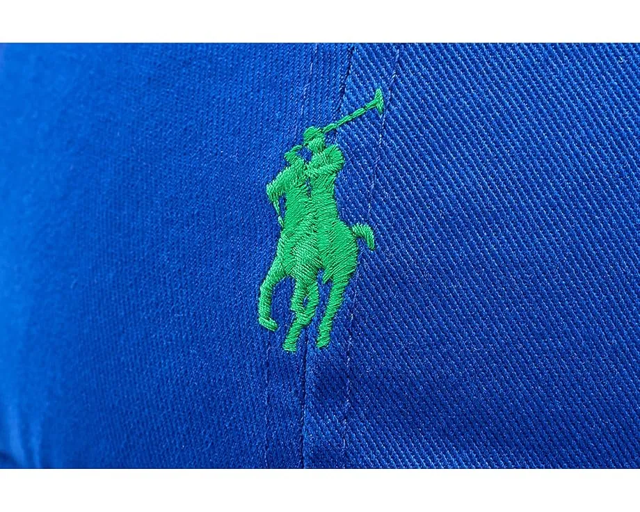 Polo Ralph Lauren The Iconic Cotton Chino Ball Cap из хлопка с вышитым пони