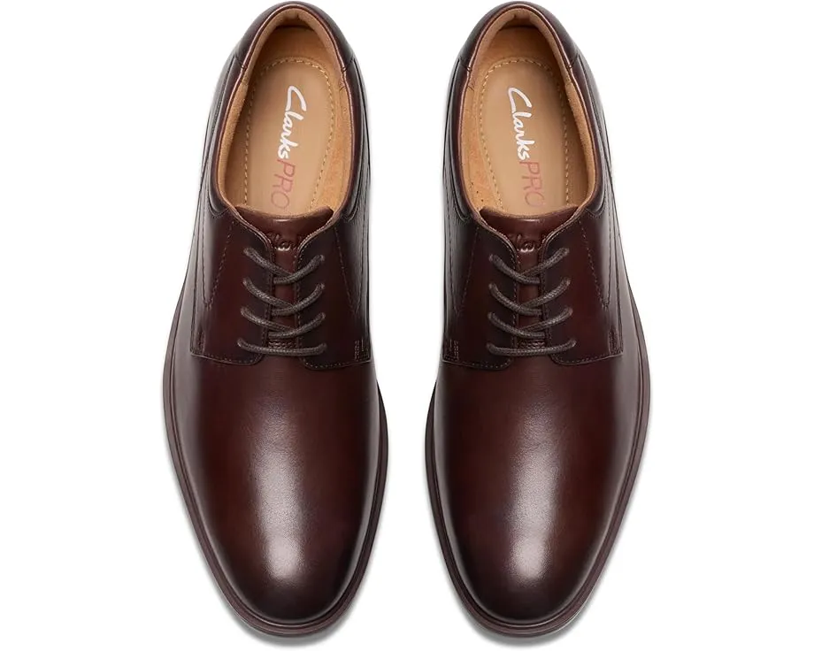 Оксфорды Clarks Eldredge Plain с носком мокасинного типа