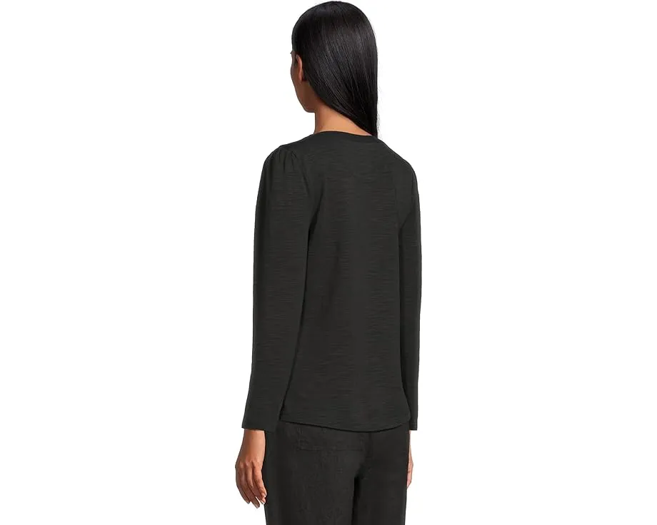 Топ Tommy Bahama Ashby Isles с буфами и планкой на пуговицах