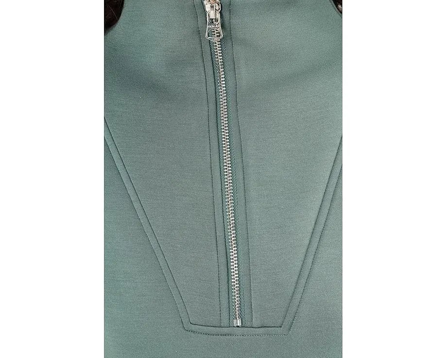 Свитшот Hawley с молнией до половины и оверсайз кроем от Varley