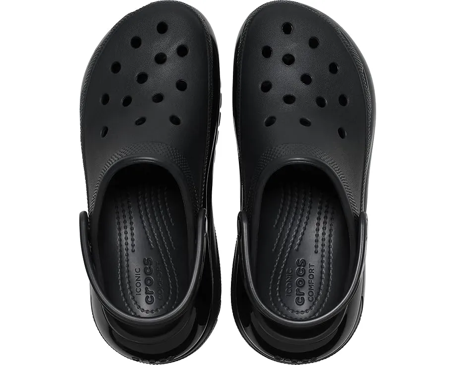 Кроссовки-клоги Crocs Mega Crush с высокой платформой и ремешком