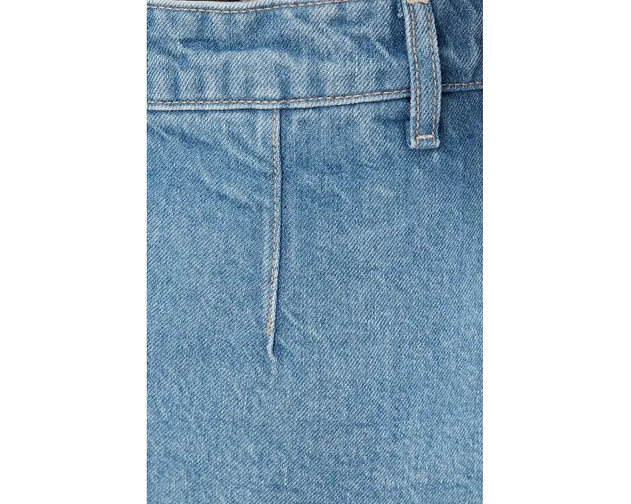 Шорт-юбка Free People We The Free Gallivanting Peekaboo из денима
