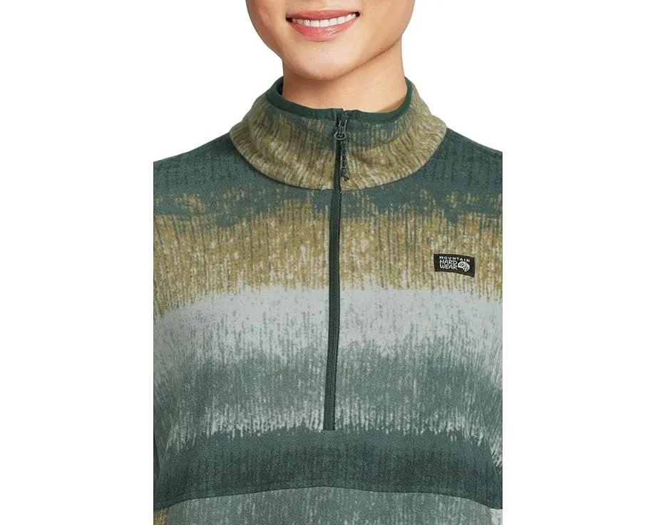 Кофта Mountain Hardwear Microchill с полузастежкой из переработанного флиса