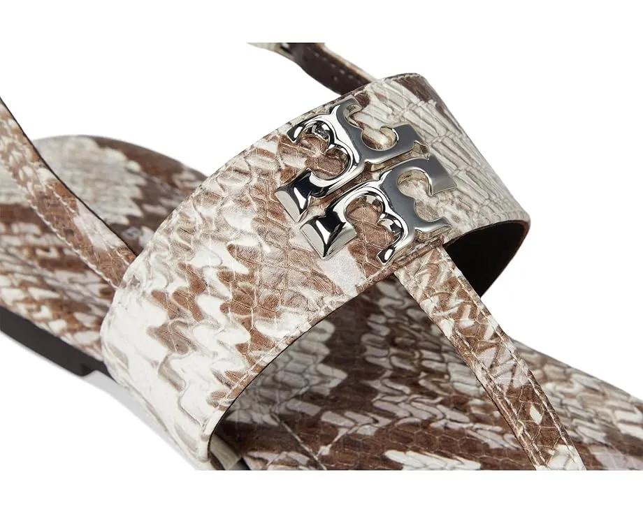 Сандалии Tory Burch Eleanor с кожаным верхом и регулируемой пряжкой