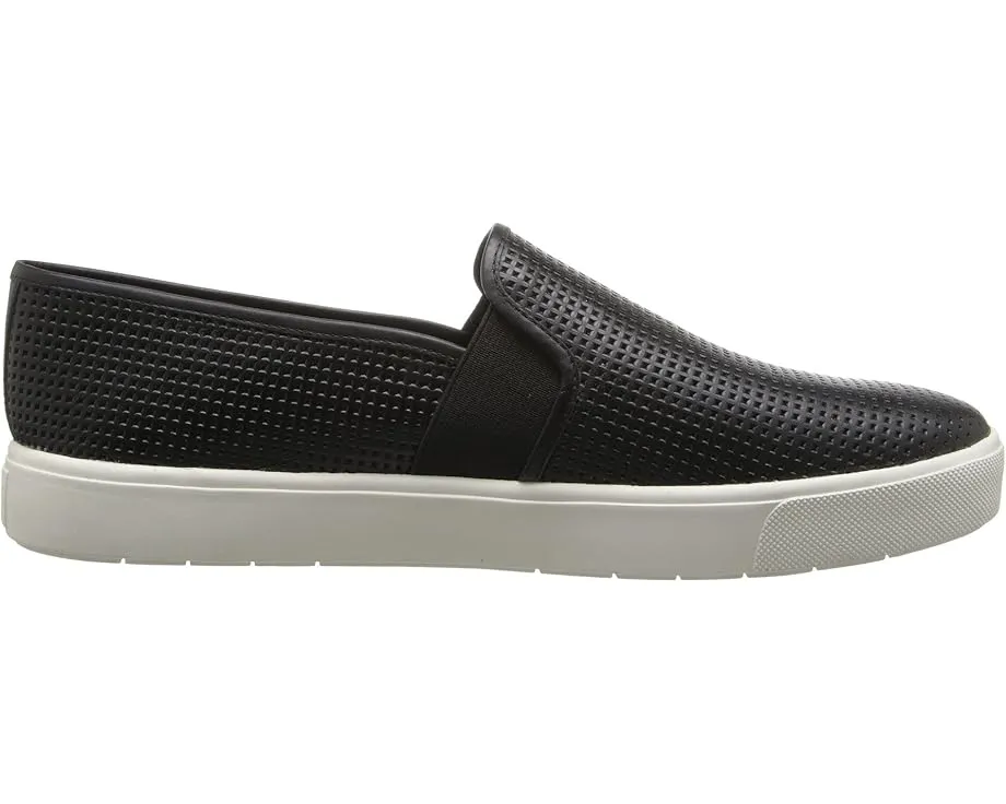 Перфорированные кеды Vince Blair 5 из нубука на липучках