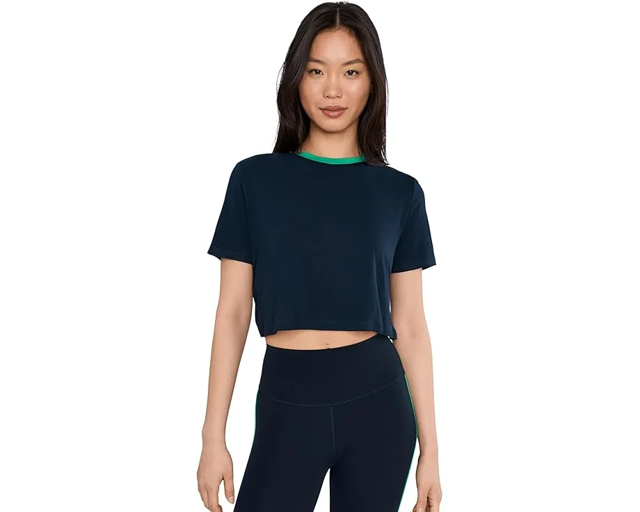 Топ Splits59 Djuna Crop Ringer с контрастной отделкой