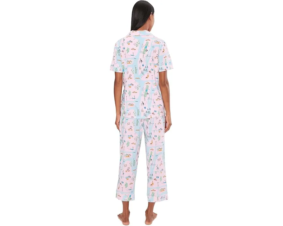 Пижамный комплект Bedhead PJs с короткими рукавами и укороченными брюками