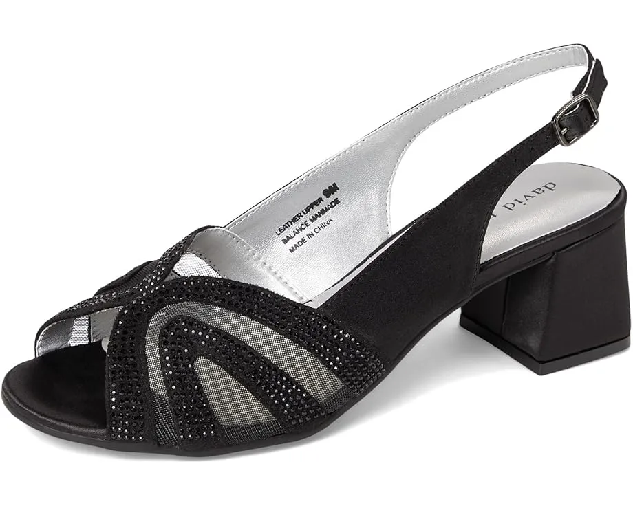 Элегантные туфли Desire от David Tate с перекрестным ремешком и резиновой подошвой