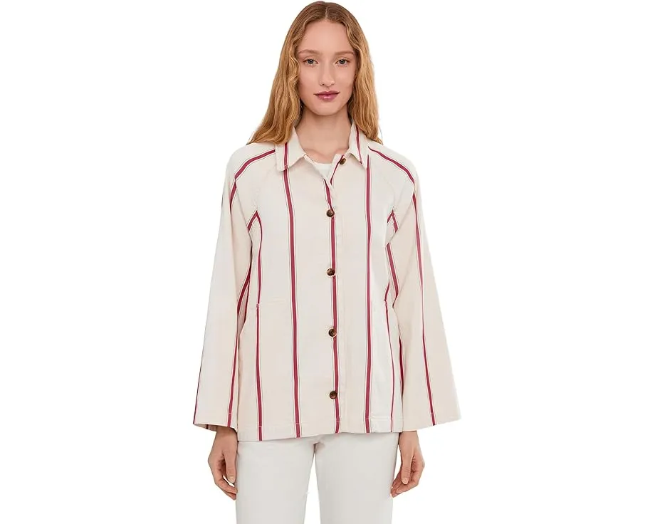 Короткая рабочая куртка Tideweave из органического хлопка от Faherty