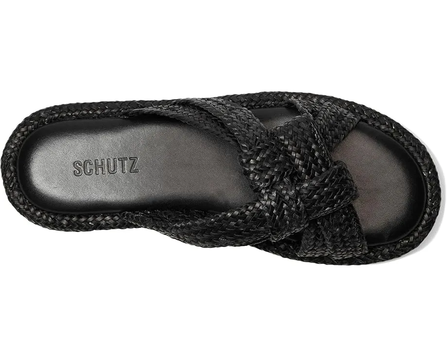 Балетки Schutz Kali из кожи с узлом на подъеме