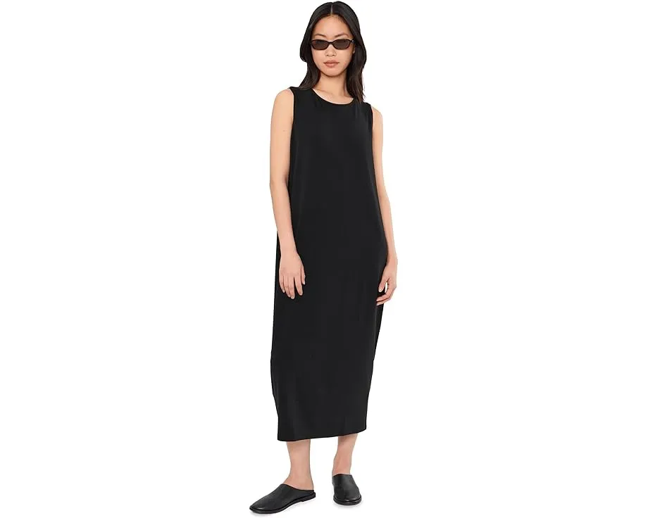 Платье Eileen Fisher Stretch Jersey Knit Oval из тенселя без рукавов