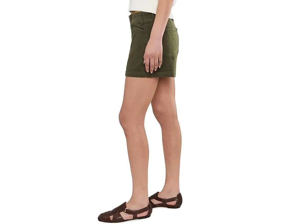 Шорты Paige Olivia в винтажном оттенке Vintage Forest Moss