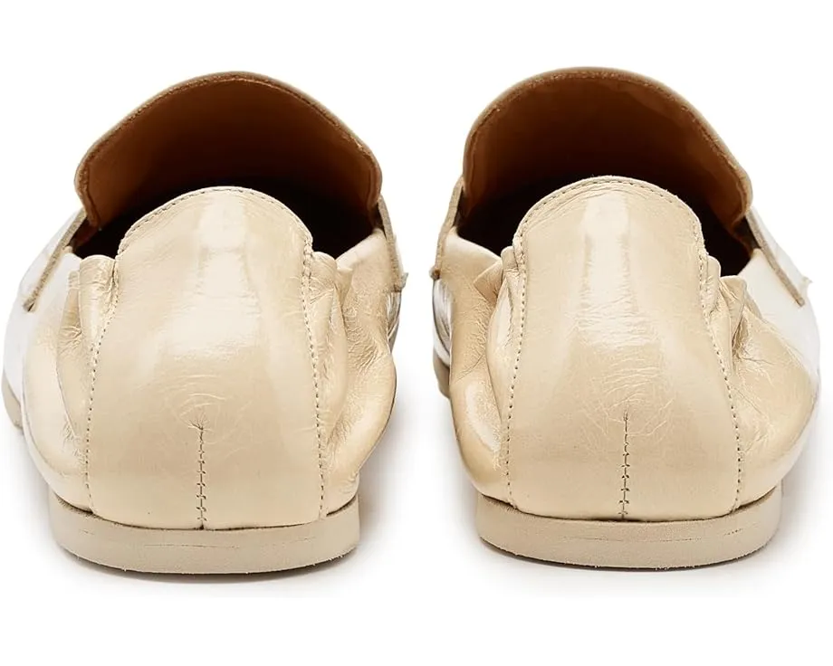 Лоферы Kitson из галечной кожи с резиновой подошвой Vibram