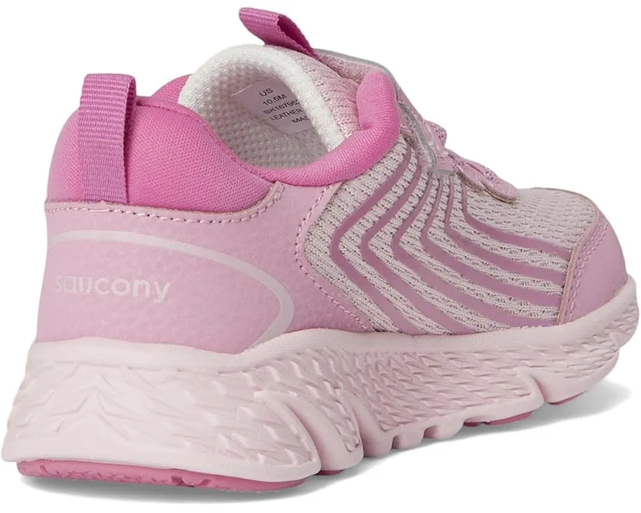 Детские кроссовки Saucony Wind 3.0 Alternative Closure с комбинированной застежкой и круглым носком