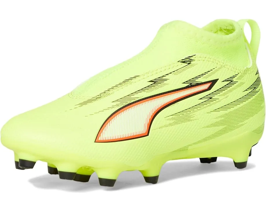 PUMA Детские футбольные бутсы Ultra 6 Match+ без шнуровки для твердого и искусственного покрытия с технологией SPEEDSYSTEM