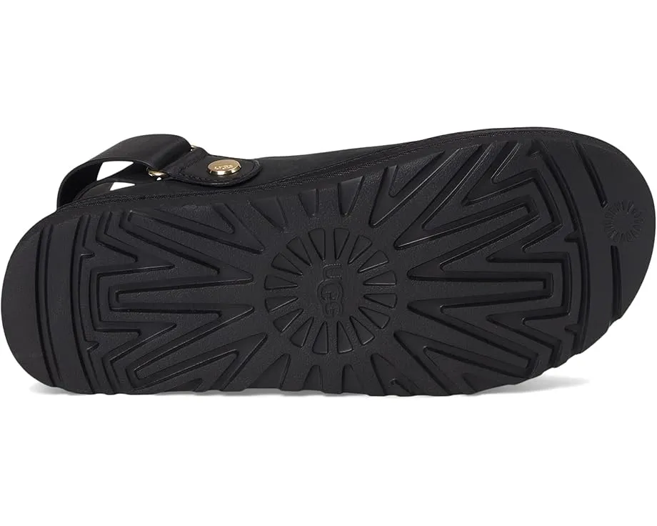 UGG Goldenstar Villa Clogs из нубука с регулируемым задним ремешком