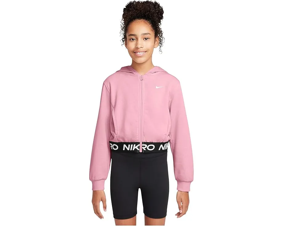 Детская худи Nike Pro Fleece Dri-FIT Full-Zip с технологией отвода влаги