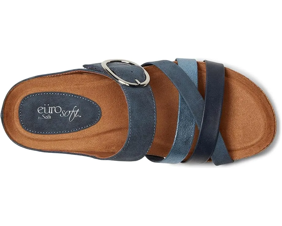 EuroSoft Genalyn босоножки на платформе с регулируемой застежкой и пробковой стелькой