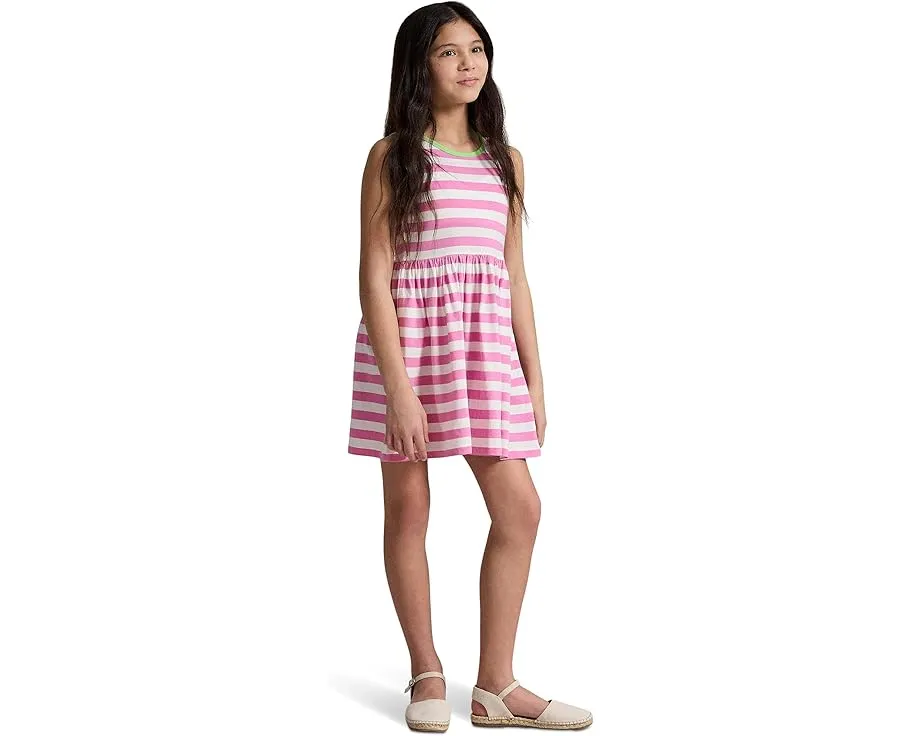 Striped Cotton Jersey Dress (Big Kid)