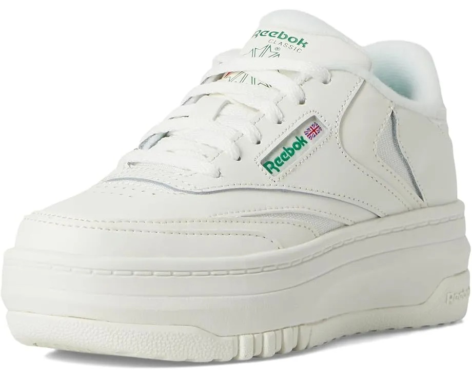 Кроссовки Reebok Club C Extra для детей с кожаным верхом и перфорацией