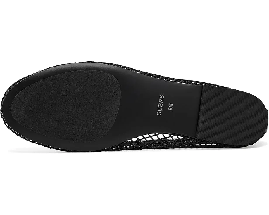 Балетки GUESS Aylora с сетчатыми вставками и логотипом