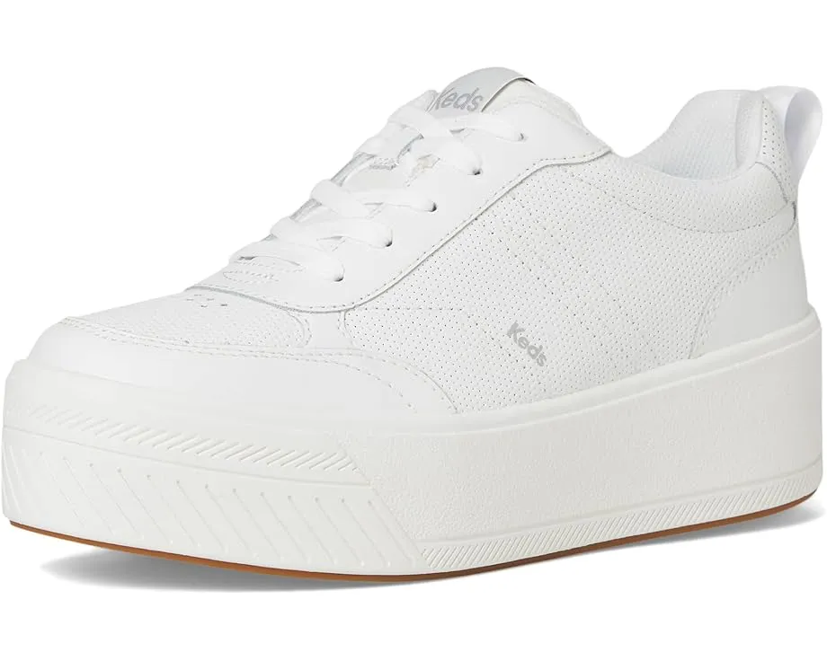 Кроссовки Keds Skyler II Lace-Up на платформе 3.81 см с перфорацией и кожанным верхом