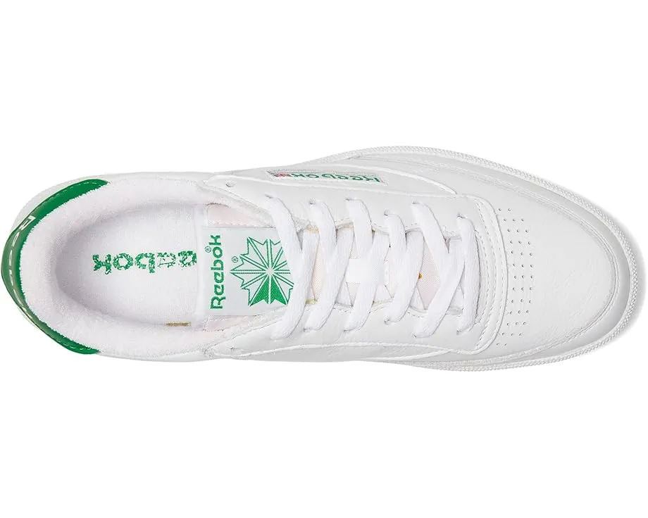 Reebok Club C 85 Vintage кроссовки с кожаным верхом и промежуточной подошвой из EVA