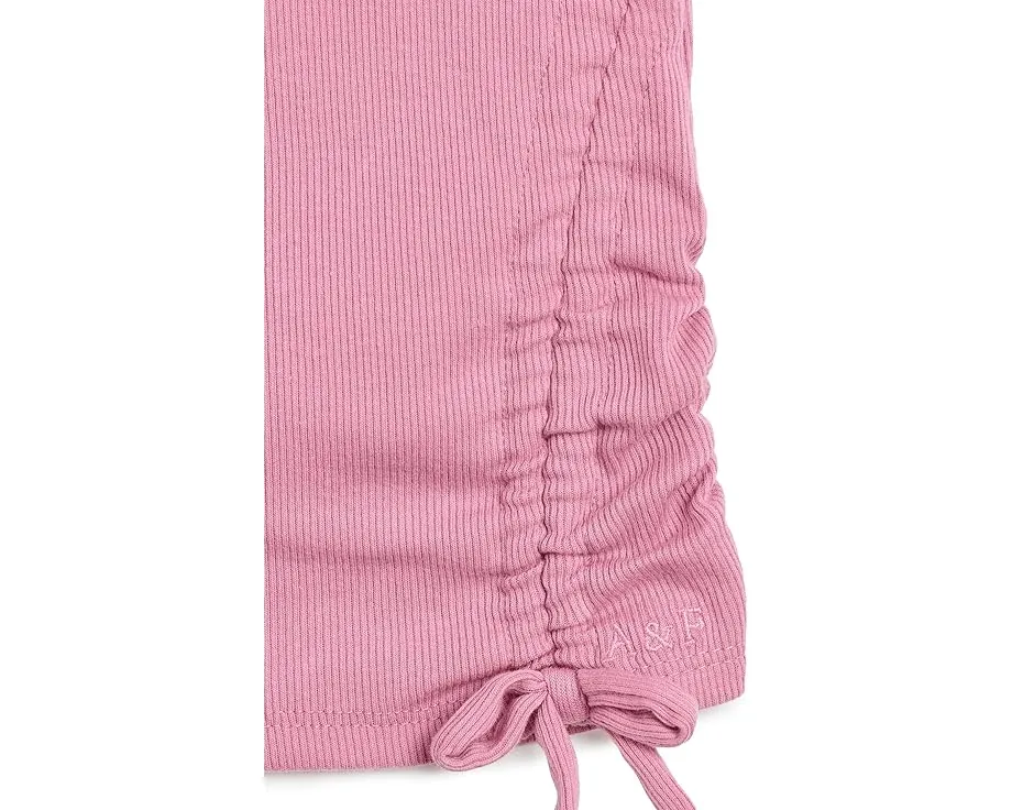 Футболка с асимметричной драпировкой abercrombie kids для детей