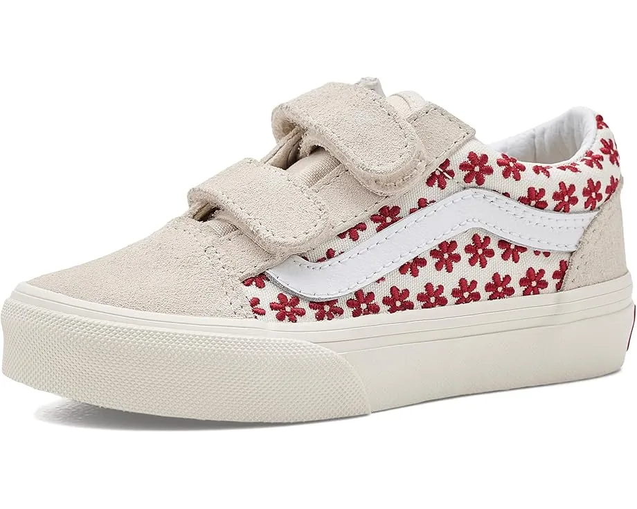 Кеды Vans Old Skool V на липучках для детей
