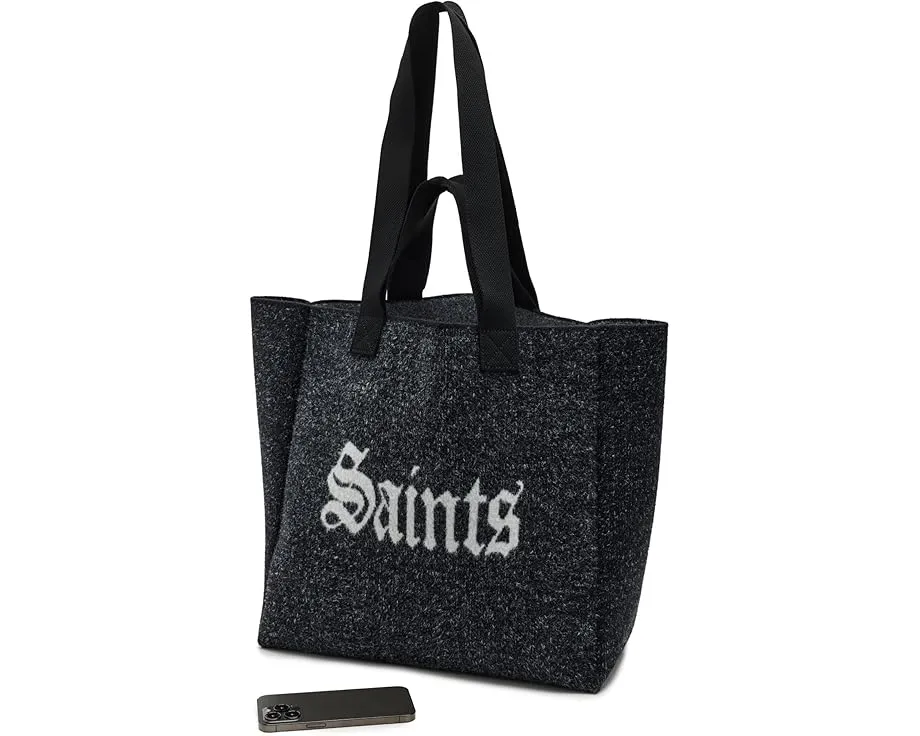 Сумка тоут AllSaints Izzy Fzzy Saint с четырьмя ручками разной длины
