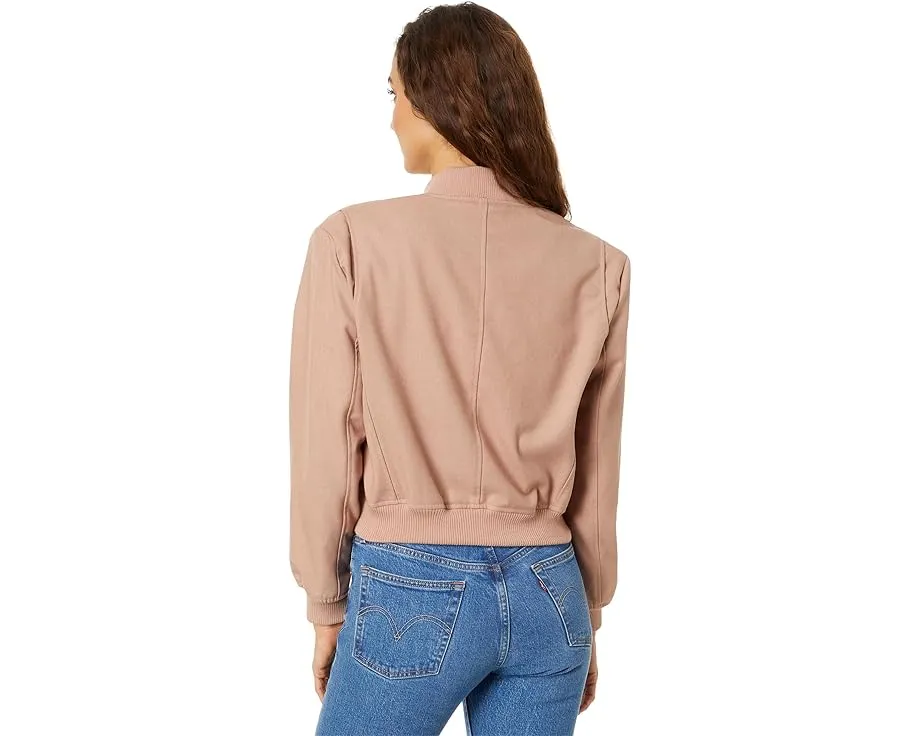 Куртка-бомбер Blank NYC Woven с карманами и застежкой на кнопки