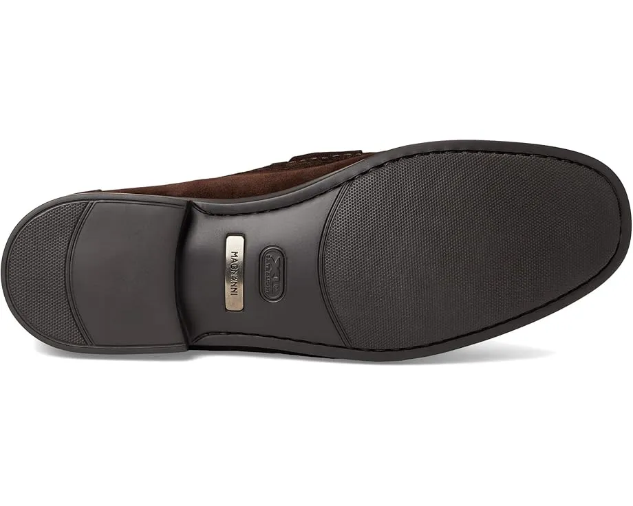 Лоферы Magnanni Blas II из кожи с дизайном мокасина и металлической пряжкой