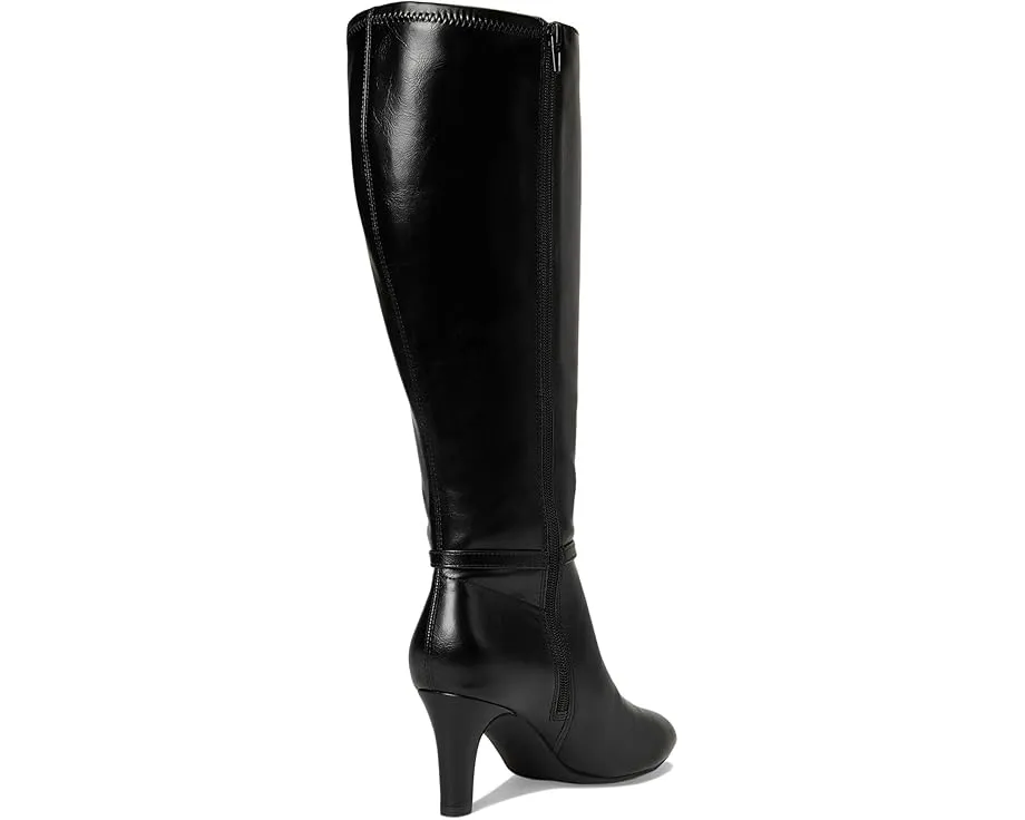 Ботинки LifeStride Galant Wide Calf на шпильке с ремешком и переработанными материалами