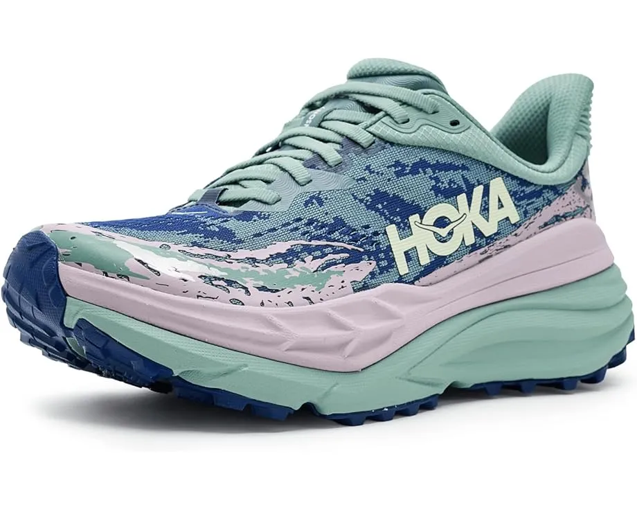 Трейловые кроссовки Hoka Stinson 7 с технологией H-Frame и защитой носка