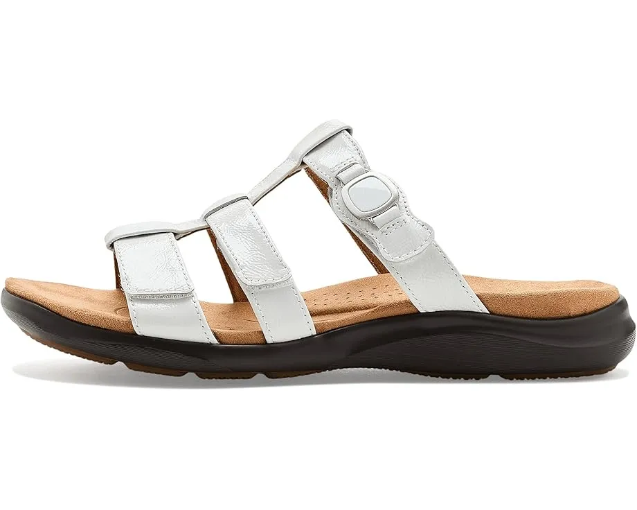 Сандалии Clarks Kitly Pearl с ремешками на липучке и текстильной подкладкой