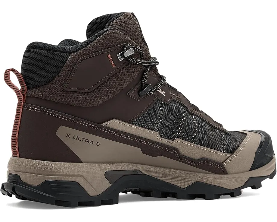 Трекинговые ботинки Salomon X Ultra 5 Mid с мембраной GORE-TEX® и подошвой Contagrip®