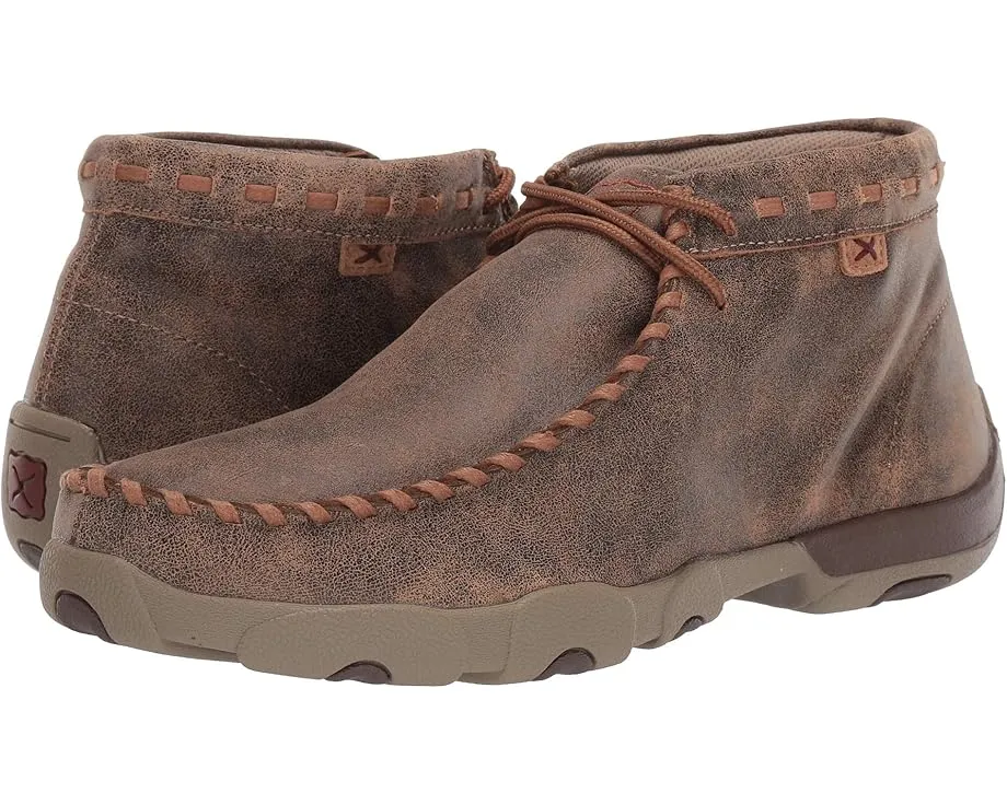 Чукка мокасины Twisted X MDM0049 из натуральной кожи с влагоотводящей стелькой