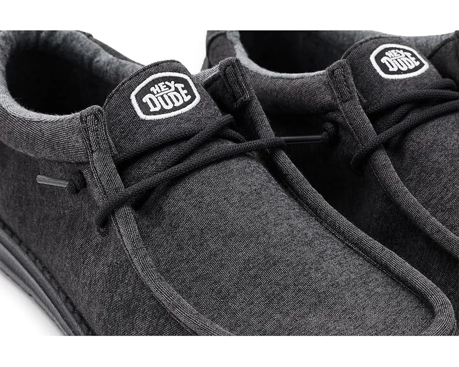 Кроссовки Hey Dude Wally Stretch Jersey из трикотажа с памятью формы