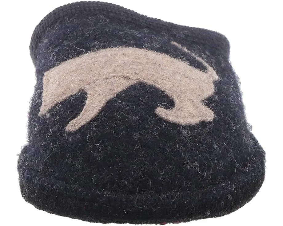 Тапочки Haflinger Doggy Slipper в виде собачки с войлочной подошвой