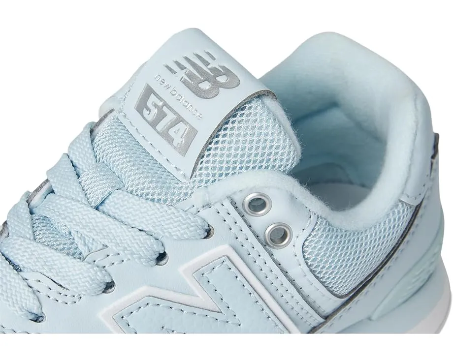 Детские кроссовки New Balance 574 с верхом из замши и сетки