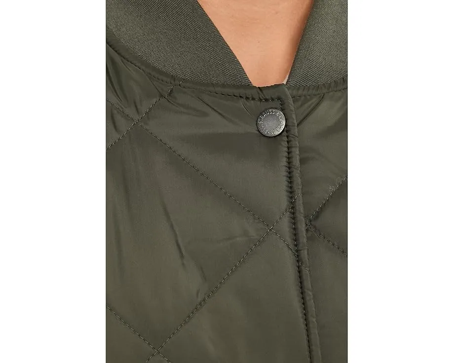 Куртка бомбер Levi's с ромбовидной стежкой и подкладкой Sherpa