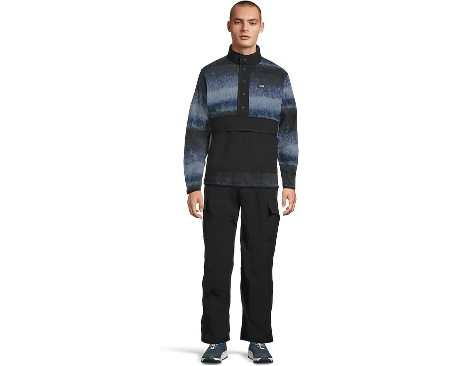 Кофта Mountain Hardwear Microchill на пуговицах с капюшоном и карманом кенгуру