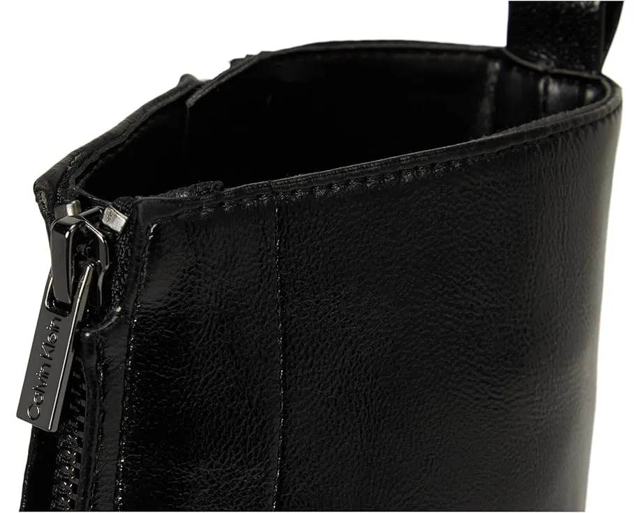 Ботильоны Rivin на платформе с молнией и грубой подошвой Calvin Klein