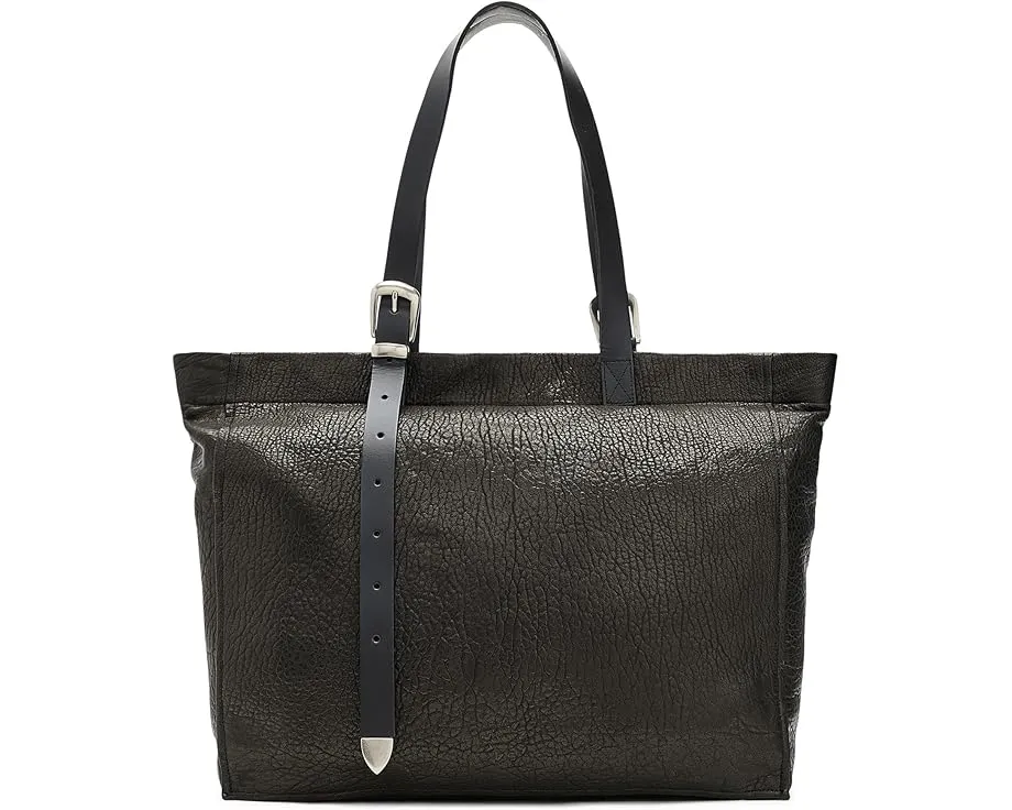 Сумка-тоут AllSaints Haven из мягкой кожи с ремнем-пряжкой