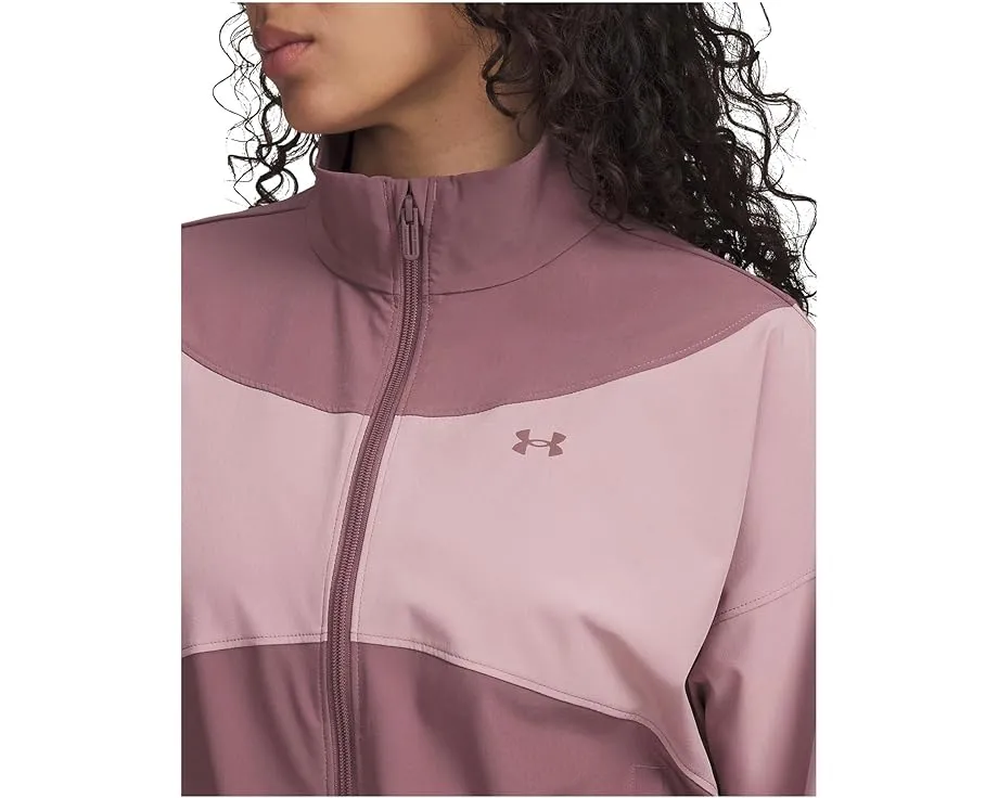 Куртка Under Armour Rival Woven с воротником стойкой