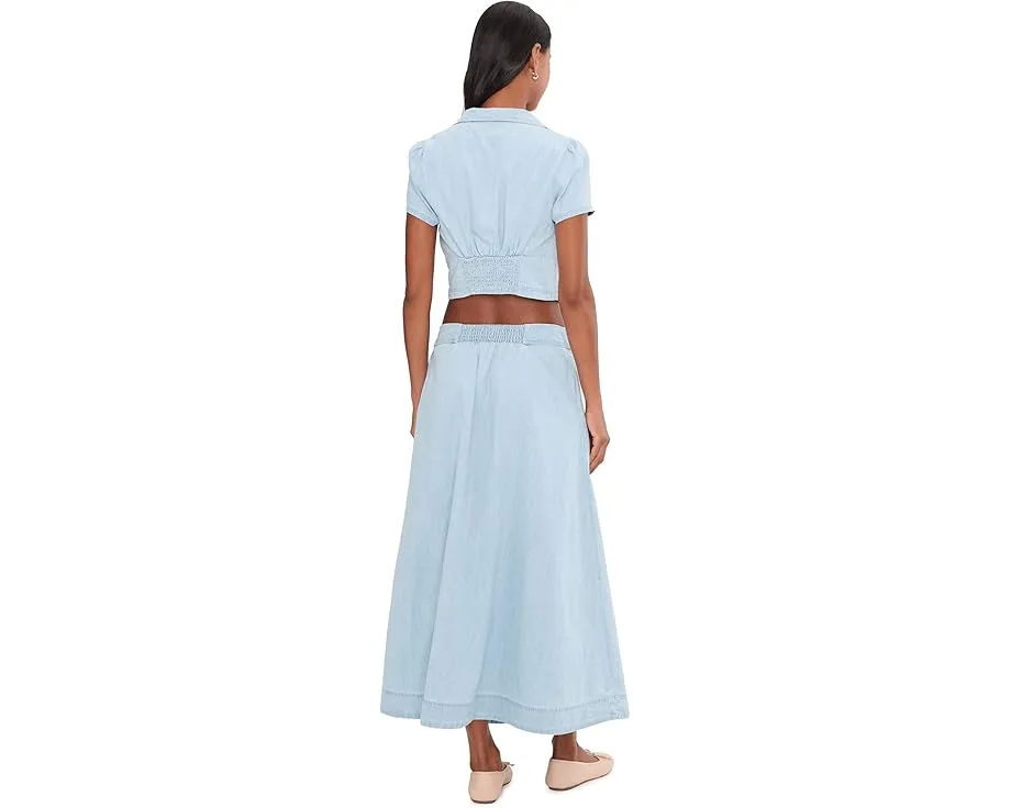 Комплект Easy Does It Free People с топом бюстье и юбкой миди