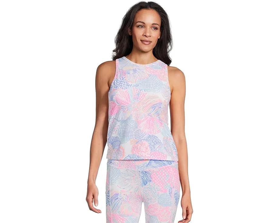 Lilly Pulitzer Топ Candia Active Bra Tank с встроенным бюстгальтером и защитой UPF 50+