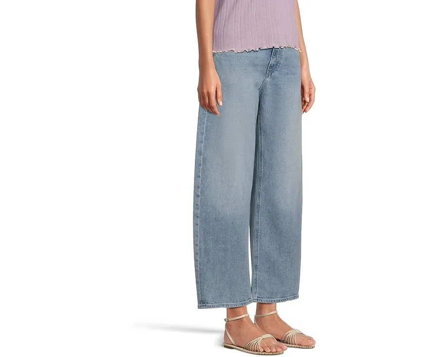 Paige Джинсы Arellia с бочкообразным кроем и укороченным низом