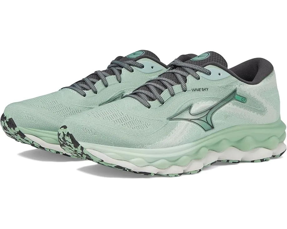 Беговые кроссовки Mizuno Wave Sky 7 с текстильным верхом
