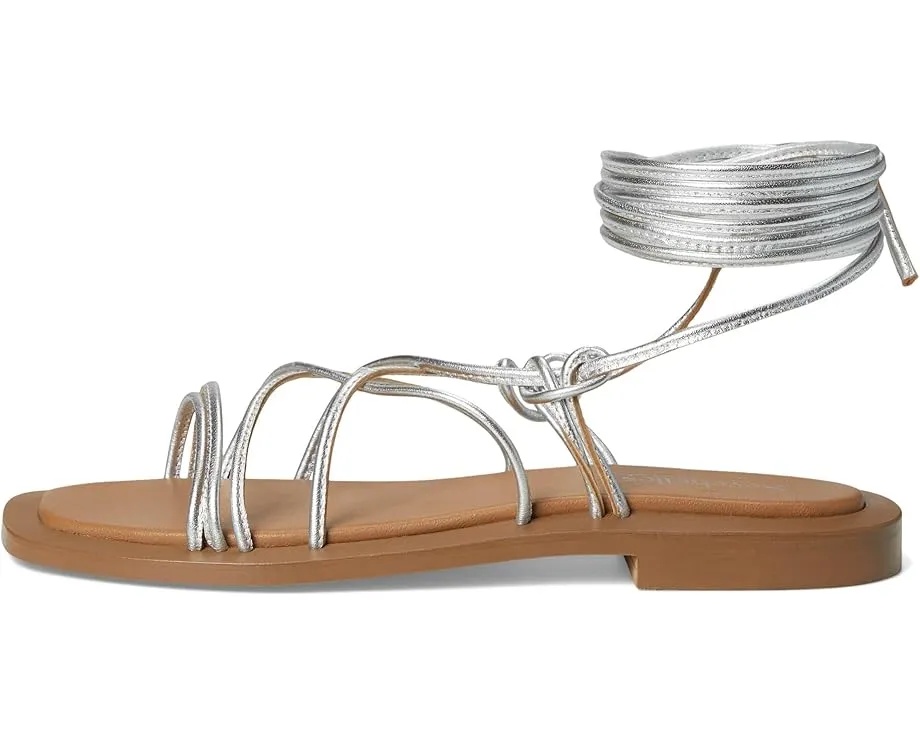 Сандалии Seychelles Lilac Two из металлизированной кожи с переплетением